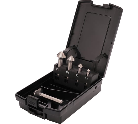 Изображение товара Набор зенковок UltimateCut 4s 90 градусов 6.3-25 мм, 4z, HSS-G, 5 шт RUKO 102891RO