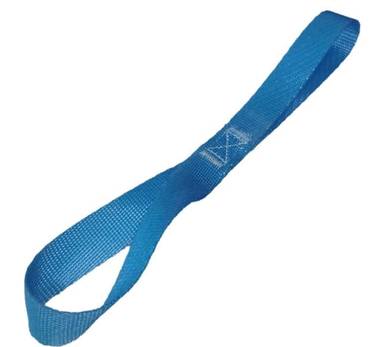 Изображение товара Текстильная крепежная петля UVE 25 мм, 0.5 тн, 0.3 м, синяя FL-25-500-0,3-blue