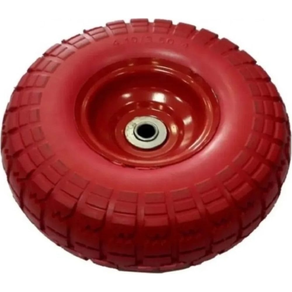 Полиуретановое колесо для тачки/тележки WORKY полиуретановое колесо цельнолитое для садовой тачки или строительной тележки fachmann