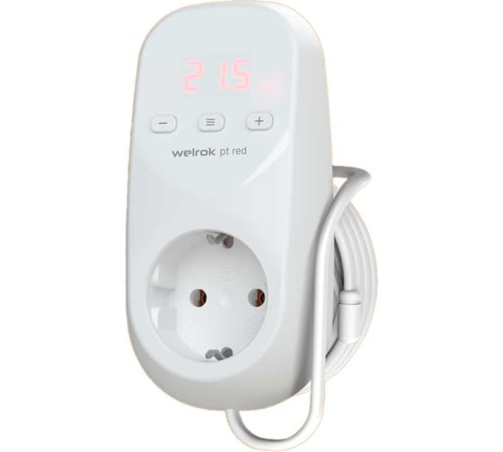 Изображение товара Терморегулятор pt 2m red Welrok 4660251140427