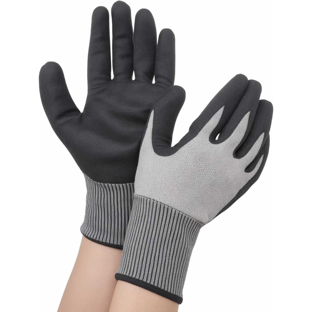 Изображение товара Трикотажные полиэфирные перчатки Gigant с полиуретановым покрытием размер 10