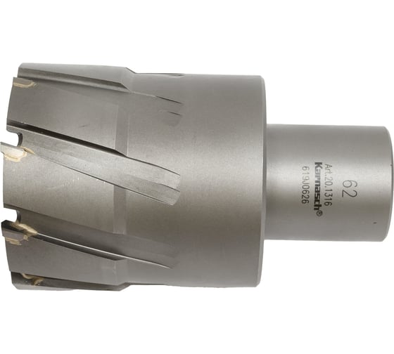 Изображение товара Сверло корончатое (62х55 мм; Weldon 32) Karnasch 20.1316-062