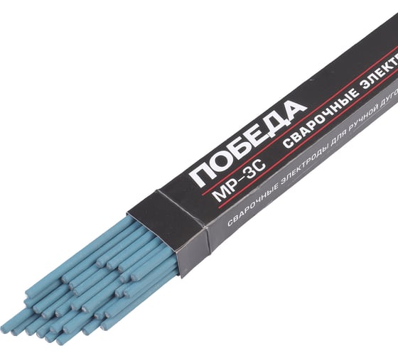 Изображение товара Электроды сварочные МР-3С 3 мм, 0.8 кг Победа 605012056