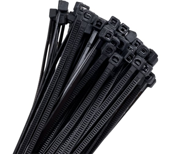 Изображение товара Пластиковые стяжки AutoFix 2,5x150 мм Черные 100 шт. NPC-25-150 B