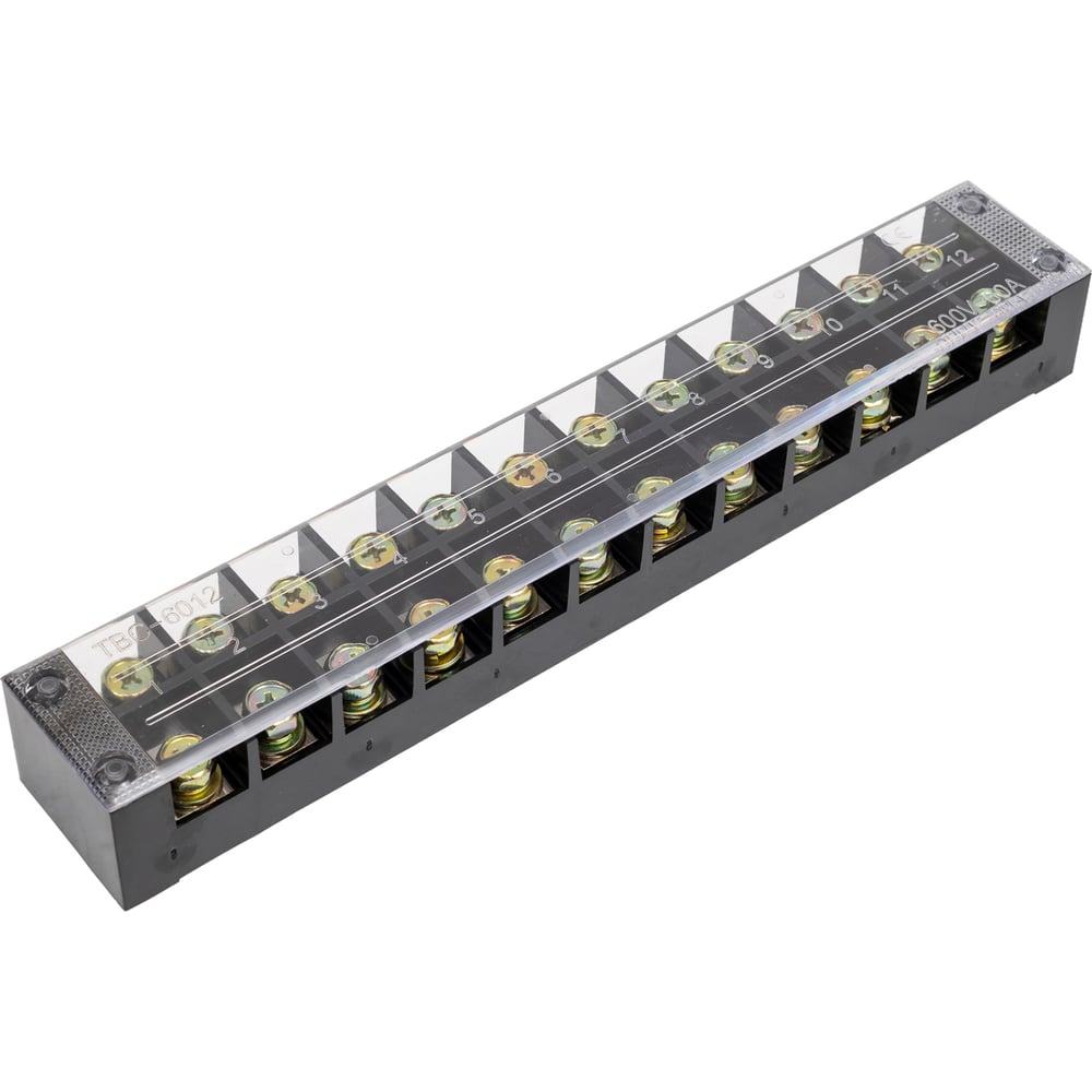 Изображение товара Клеммная колодка OXION 12 пар 60А для электрических соединений