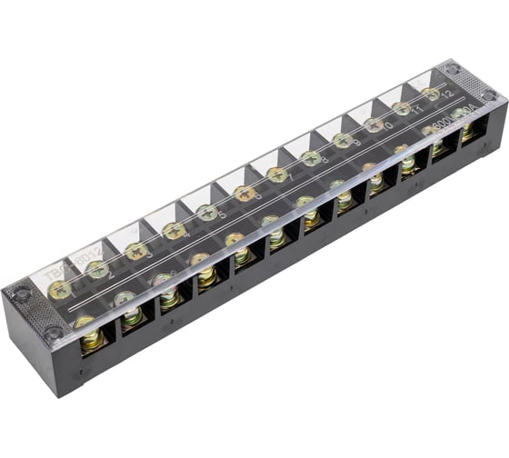 Изображение товара Клеммная колодка OXION 12 пар 60а OX-TB6012