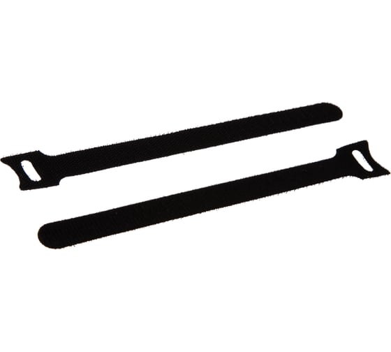 Изображение товара Кабельные стяжки-липучки Зубр черные ВЕЛЬКРО, 16 х 210 мм, 10 шт, нейлоновые, 30932-10