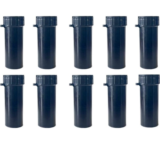 Изображение товара Пенал для ключей ТПК Технологии Контроля 40/110 пластик, черный, 10 шт. 24237