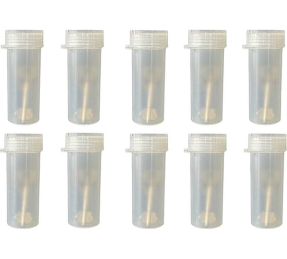 Изображение товара Пенал для ключей ТПК Технологии Контроля 40/110 пластик, бесцветный, 10 шт. 24238