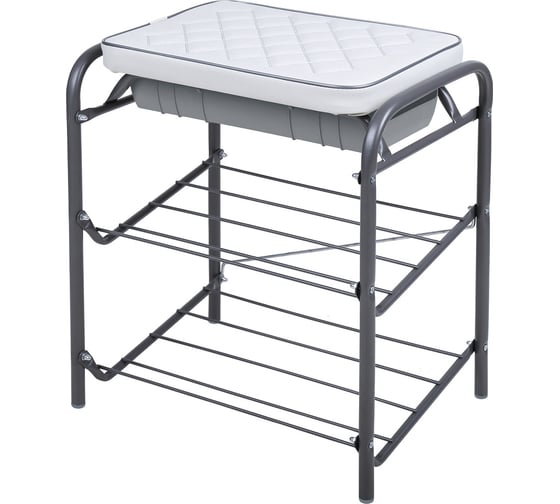 Изображение товара Банкетка Nika НИКА Haushalt НБ2 НБ2/С темно-серый/светло-серый