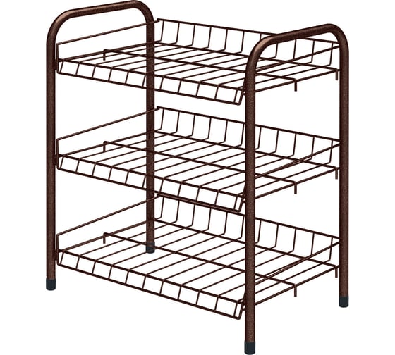 Изображение товара Этажерка Nika НИКА ЭТ4 ЭТ4/А медный антик