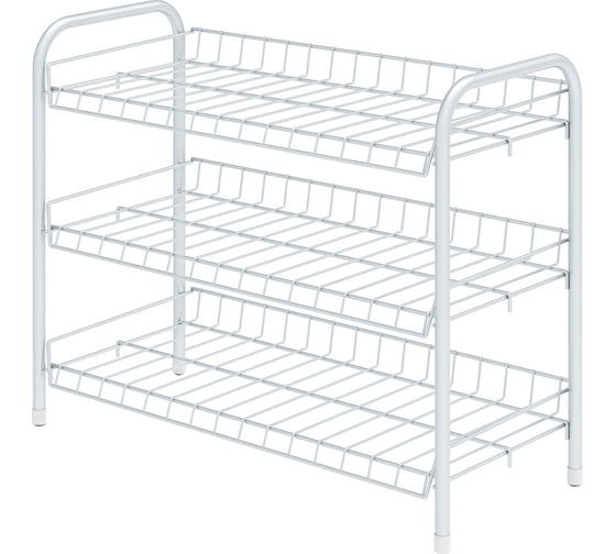 Изображение товара Этажерка Nika НИКА ЭТ5 ЭТ5/МБ матовый белый