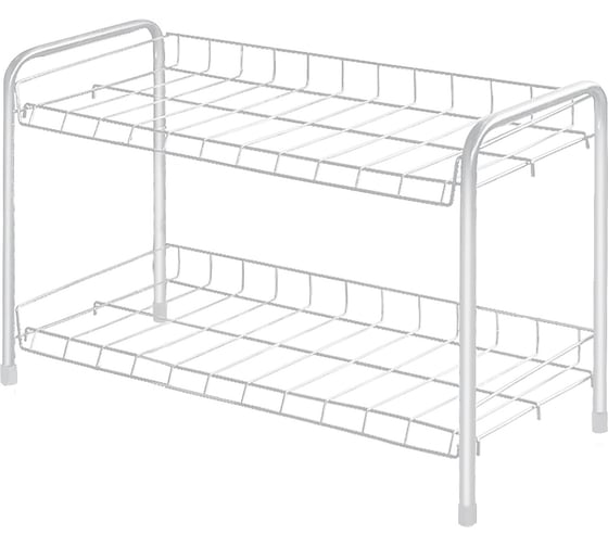 Изображение товара Этажерка Nika НИКА ЭТ3 ЭТ3/МБ матовый белый