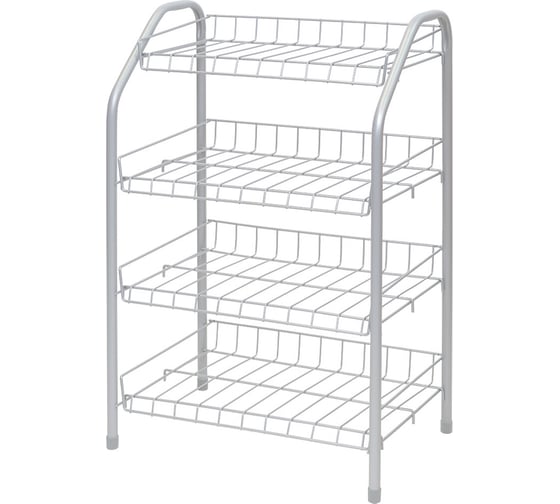 Изображение товара Этажерка Nika НИКА ЭТ2 ЭТ2/МС матовый серый