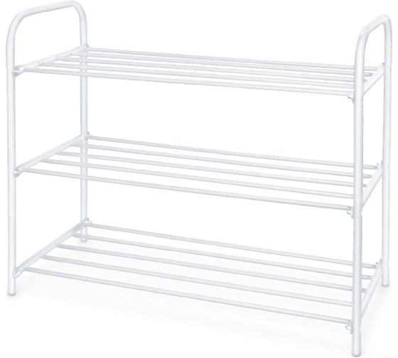 Изображение товара Этажерка Nika НИКА ЭТК3 ЭТК3/МБ матовый белый