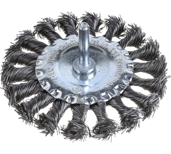 Изображение товара Щетка дисковая для дрели 100 мм MATRIX 74432