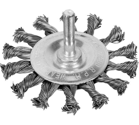 Изображение товара Щетка дисковая для дрели 75 мм MATRIX 74430