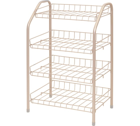 Изображение товара Этажерка Nika НИКА ЭТ2 ЭТ2/БЖ бежевый металлик