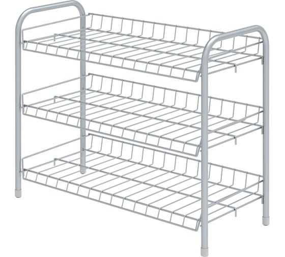 Изображение товара Этажерка Nika НИКА ЭТ5 ЭТ5/МС матовый серый