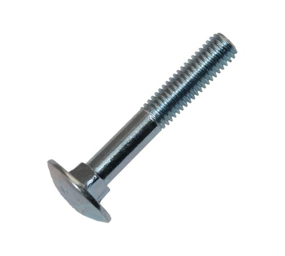 Изображение товара Мебельный болт Метизный двор 6x55 с квадратным подголовком DIN 603, 100 шт. 4607159066213