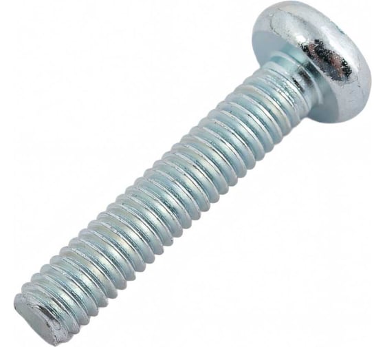 Изображение товара Пакет винт п/ц с гайкой и шайбой Метизный двор цинк м4х20мм 30 шт. 4607173901880