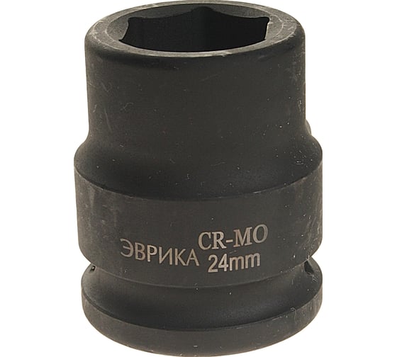 Изображение товара Головка торцевая Эврика 24мм 3/4 6-гранная ударная L=50мм ER-95912 940424