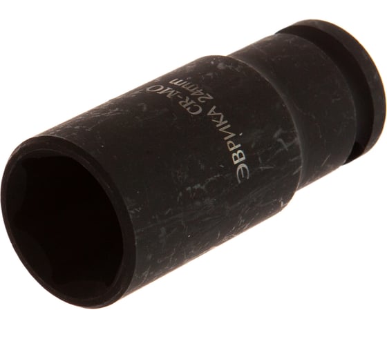 Изображение товара Головка торцевая Эврика 24мм 1/2 6-гранная ударная глубокая L=78мм ER-95817 940383