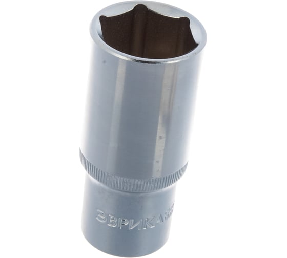 Изображение товара Головка торцевая Эврика 27мм 1/2 6-гранная глубокая L=80мм с держателем ER-91520H 967909