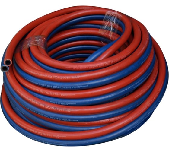 Изображение товара Рукав Brima резиновый ф 9.0мм /3кл/ /СДВОЕННЫЙ/ 9463