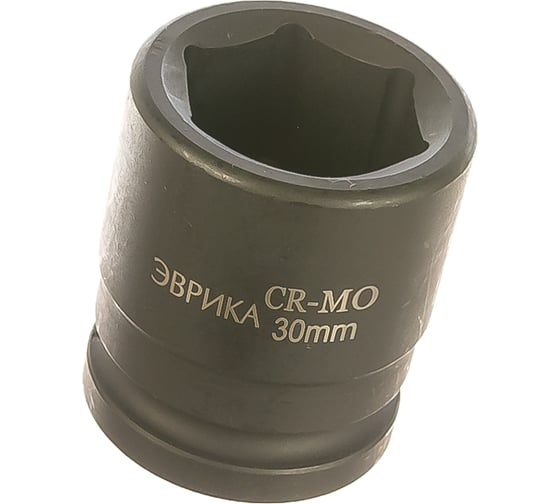 Изображение товара Головка торцевая Эврика 30мм 3/4 6-гранная ударная L=50мм ER-95918 940426