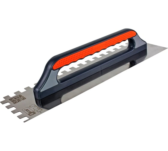 Изображение товара Гладилка DECOR 3к, 480x130мм, нержавеющая сталь зуб 14x14 мм 0,7 мм 11613024