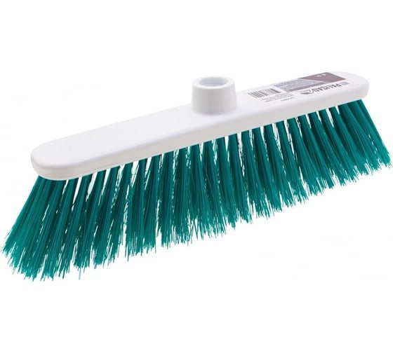 Изображение товара Пластмассовая щетка для подметания пола PALISAD Home 27 см, без черенка, бирюзовая щетина 935415