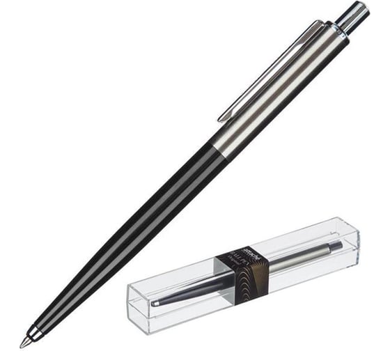 Изображение товара Автоматическая шариковая ручка Attache Selection original 0.5 мм, корпус черный, синяя 1563201