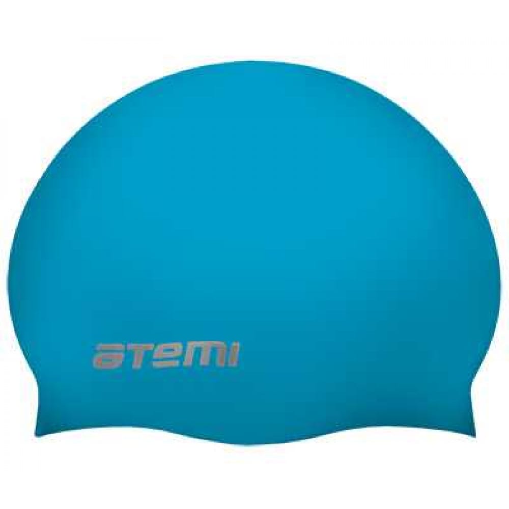 Шапочка для плавания ATEMI очки для плавания atemi n7502 силикон голубой