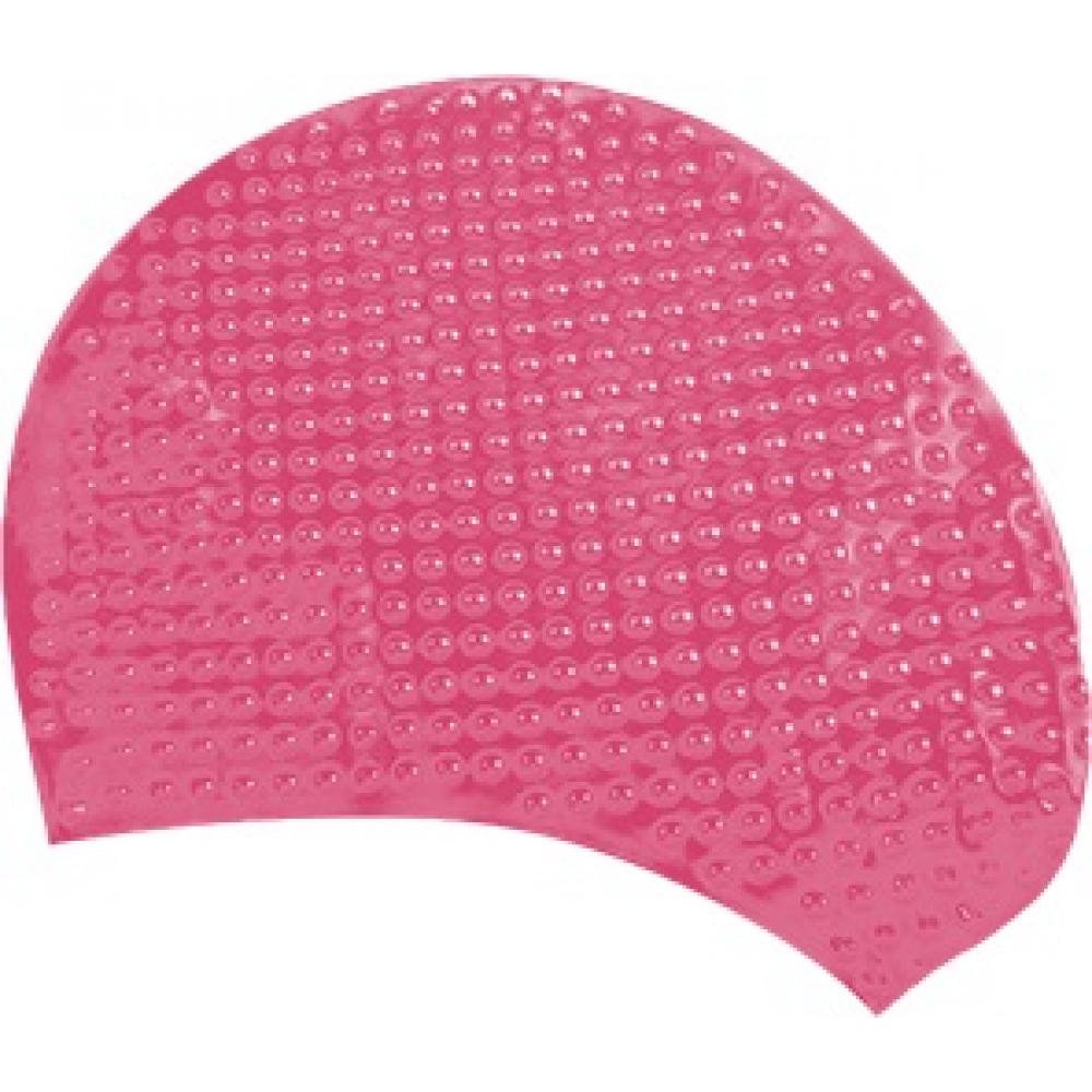 Шапочка для плавания ATEMI шапочка для плавания взрослая объемная лайкра обхват 54 60 см серый розовый