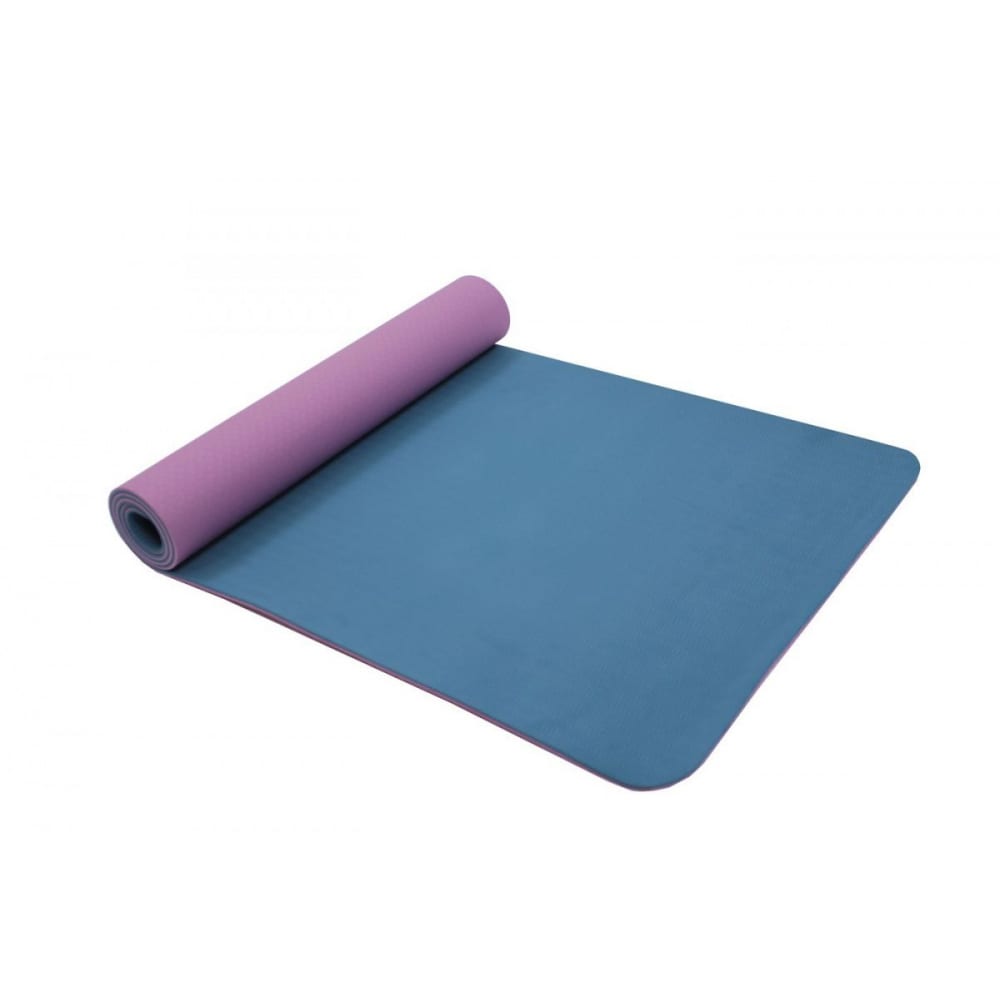 Двухслойный коврик для йоги BRADEX коврик для йоги и фитнеса bradex sf 0688 183 61 0 6 см двухслойный фиолетовый
