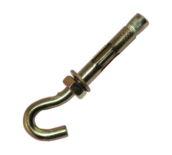 Изображение товара Анкерный болт с крючком Метизный двор M10/14x70, 25 шт. 4690441030009