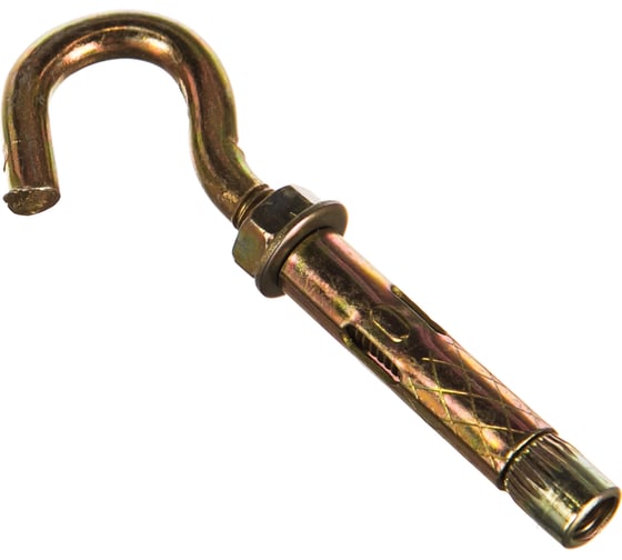 Изображение товара Анкерный болт с крючком Метизный двор M6/8x45, 100 шт. 4607159068996