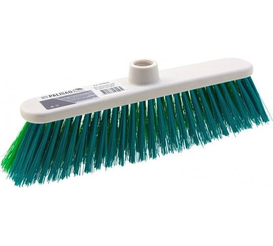 Изображение товара Пластмассовая щетка для подметания пола PALISAD Home с комбинированной щетиной, 27 см, без черенка 935625