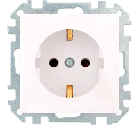 Изображение товара Механизм розетки с землей Bylectrica серия СТИЛЬ, РС16-525 перламутр