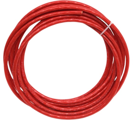 Изображение товара Силовой кабель Ural sound урал патриот КС-ПТ 16 (5GA) Красный 5м