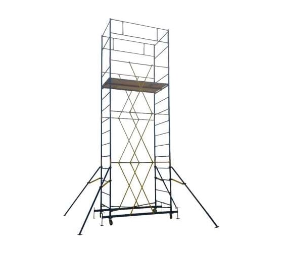 Изображение товара Вышка-тура + комплект комбинированных настилов ООО ПК МДН-Пром ВСРП - 6010 2х1.2 м 13376