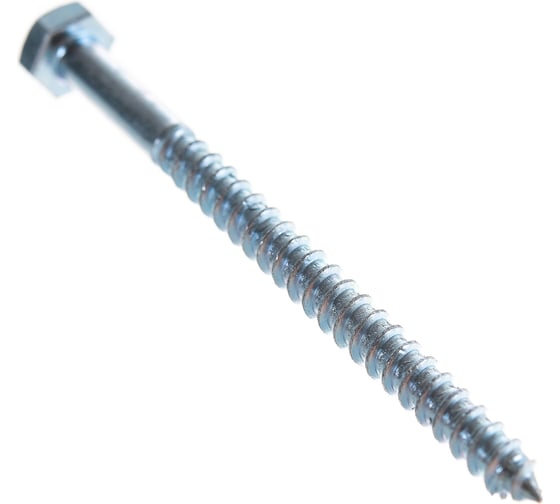 Изображение товара Шуруп глухарь с шестигранной головкой Метизный двор 6,0x80, 100 шт. 4607159063779