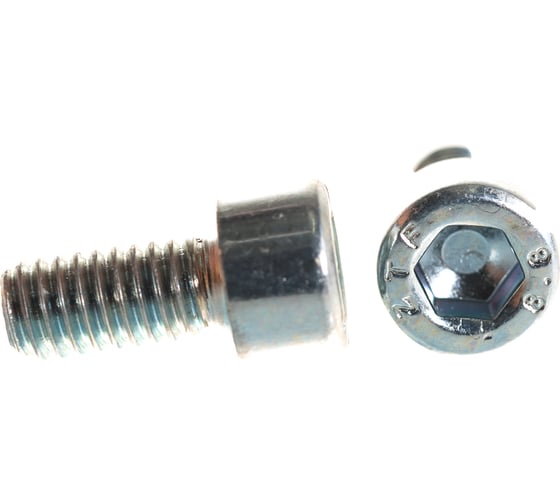 Изображение товара Болт с цилиндрической головкой и внутр. шестигранником Метизный двор 6x12 DIN 912, 100 шт. 4607159065759