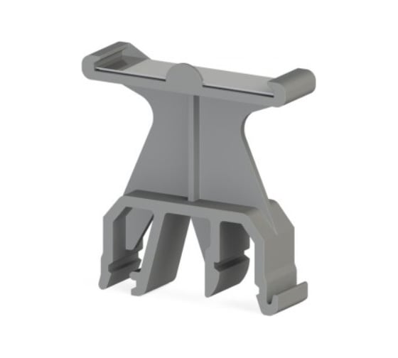 Изображение товара Маркировка клеммных групп на DIN-рейку Klemsan (серый); GE 50 шт. 0.0.0.4.496119