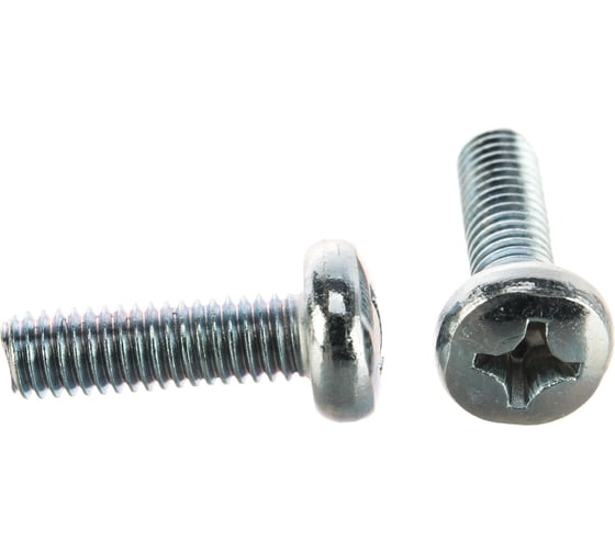 Изображение товара Винт с полуцилиндрической головкой Метизный двор 6x20 DIN 7985, 100 шт. 4607159067296