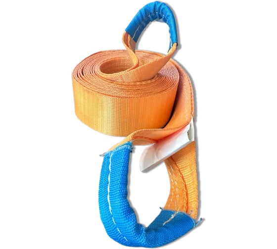 Изображение товара Трос буксировочный текстильный КанТраст динамический (рывковый) 5,5т 12 м артикул tbtd5512000