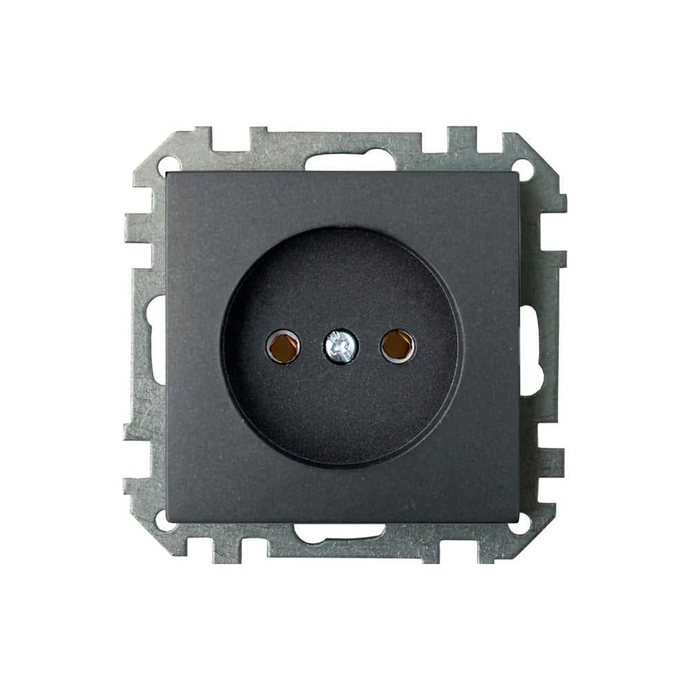 Изображение товара Механизм розетки Bylectrica серия СТИЛЬ, РС16-524 графит