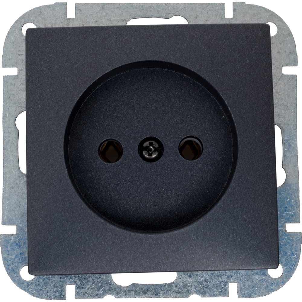 Изображение товара Механизм розетки Bylectrica серии СТИЛЬ, РС16-524 графит