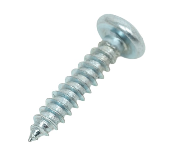 Изображение товара Шуруп с полукруглой головкой Метизный двор 4,8x22 оцинкованный DIN 7981, 250 шт. 4690441025234